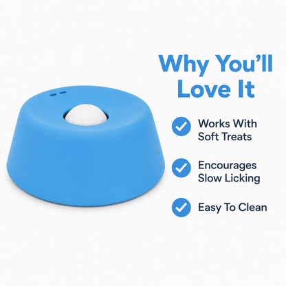 Petnura Slow Lick Bowl Helps Your Dog Settle Into A Calmer Routine From The First Fill